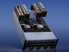 Afgebeeld: Nvidia's H100 NVL GPU's (Afb. bron: Nvidia)