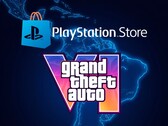 Banner voor GTA 6 in Latijns-Amerika getoond in de PlayStation Store