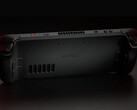 Een foto van de achterkant van de Steam Deck OLED