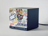 De Steam Machine met Valve-frontpaneel
