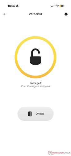 Smart Lock openen en sluiten