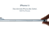 Apple heeft onlangs de iPhone Air onthuld, de dunste iPhone ooit. (Afbeeldingsbron: Apple)