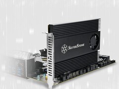 ECM40: PCIe-kaart voor PC's. (Afbeeldingsbron: SilverStone)