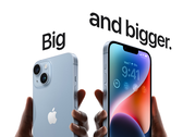 De 14 Plus: 14, maar dan groter. (Bron: Apple)