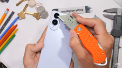 De S25 Rand. (Afbeeldingsbron: JerryRigEverything via YouTube)