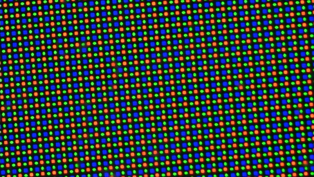 RGGB subpixel raster