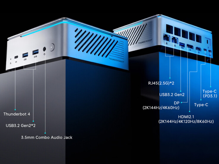 De Mix Pro II heeft ook veel poorten.