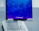 Het nieuwe Visionox-scherm. (Bron: Digital Chat Station via Weibo)