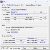 CPU-Z: Moederbord