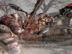 In Bloody Spell kunnen spelers tijdens het spelen wisselen tussen meerdere wapentypes - zwaarden, pieken, vuisten en afstandswapens. Afgebeeld - een filmisch screenshot van het spel. (Afbeeldingsbron: Steam)
