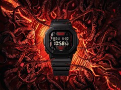 De Casio x Stranger Things collab horloges (afgebeeld DW-5600STT-1) zijn nu verkrijgbaar in het Verenigd Koninkrijk. (Afbeeldingsbron: Casio)
