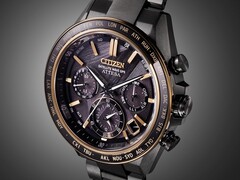 De collectie Light in Black van Citizen omvat een Attesa Satellite Wave GPS-horloge