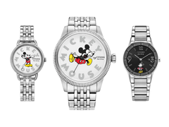 De drie nieuwe Citizen x Mickey Mouse-modellen die zijn aangekondigd voor een lancering in de VS, op de foto. (Afbeeldingsbron: @plus9time op Instagram)