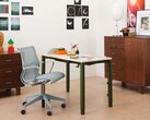 Het in hoogte verstelbare bureau Spout van Herman Miller heeft vier gemotoriseerde poten. (Afbeelding bron: Herman Miller)