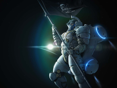 Een render van de Ludens-mascotte van Kojima Productions