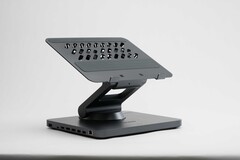 Het Smart Motion Concept van Lenovo is een laptopstandaard die zich automatisch aanpast op basis van de bewegingen van de gebruiker. (Afbeeldingsbron: Lenovo)