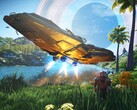 Ruimteschepen in No Man's Sky kunnen nu vrijer dan ooit worden aangepast. (Afbeeldingsbron: Hello Games)