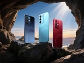 De Realme 15x is verkrijgbaar in Marine Blue, Aqua Blue en Maroon Red. (Afbeelding