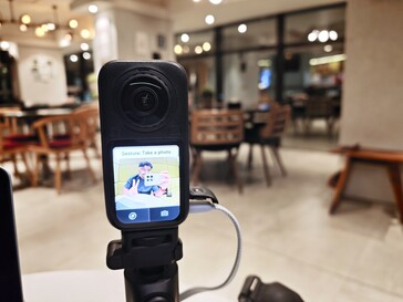 De Insta360 X6 ondersteunt gebarenbediening