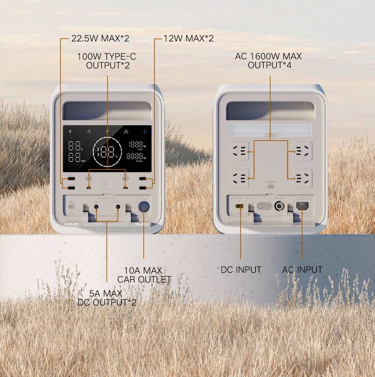 De Xiaomi Mijia Outdoor Power Supply 1000. (Beeldbron: Xiaomi)