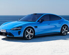 Xiaomi SU7 (2026) in de nieuwe kleur Capri Blue: De elektrische sportsedan krijgt meer dan alleen een kleine facelift. (Afbeeldingsbron: Xiaomi)