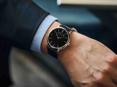 De A. Lange &amp;amp; Söhne Saxonia Thin wordt geleverd in een zwarte onyx wijzerplaat (Afbeelding bron: A. Lange &amp;amp; Söhne )