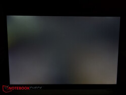 Achtergrondverlichting die afloopt