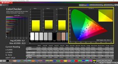 CalMAN ColorChecker gekalibreerd