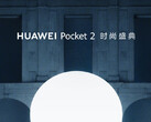 Met de Pocket 2 keert Huawei terug naar opvouwbare clamshell-toestellen. (Afbeeldingsbron: Huawei)