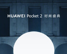 Met de Pocket 2 keert Huawei terug naar opvouwbare clamshell-toestellen. (Afbeeldingsbron: Huawei)