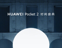 Met de Pocket 2 keert Huawei terug naar opvouwbare clamshell-toestellen. (Afbeeldingsbron: Huawei)