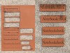 Tekst op leer met Diodelaser (links) en uitsnede met Diodelaser (rechts).