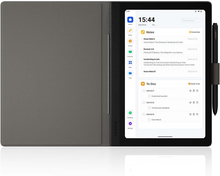 Het tablet wordt geleverd met een beschermhoes en een stylus