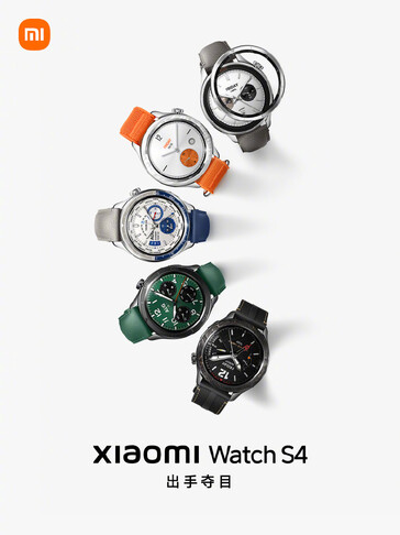 De Xiaomi Watch S4. (Afbeeldingsbron: Xiaomi)