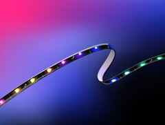 De Yeelight Obsid RGBIC Light Strip is trimbaar en uitbreidbaar. (Afbeeldingsbron: Yeelight)