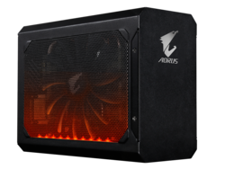 Getest: Aorus GTX 1080 Gaming Box. Testmodel geleverd door Gigabyte US