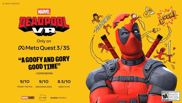 Deadpool VR werd minder dan twee maanden geleden uitgebracht (bron: Meta)