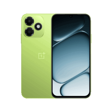 De OnePlus N6 Lite 4G in Neo Green.