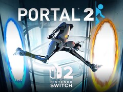 Het artwork van Portal 2 met het Switch 2-logo wordt getoond (Afbeelding bron: Nintendo of America met bewerkingen)