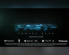 Promotiemateriaal met het logo voor het geannuleerde Prey 2-spel (bron: NeoGamer YouTube)