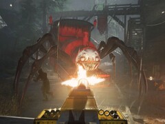 Afbeelding uit het spel Choo-Choo Charles. (Afbeeldingsbron: Steam)