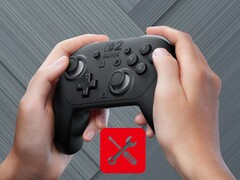 Gamer beweegt linker thumbstick op Switch 2 Pro Controller