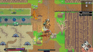 Afgebeeld: Een gameplay screenshot van Willow Guard.