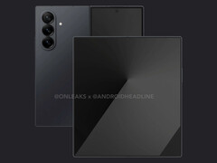 De Galaxy Z Fold7 krijgt mogelijk geen 8,2-inch scherm zoals in een eerder rapport werd beweerd. (Afbeeldingsbron: Android Headlines & OnLeaks)