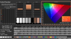 CalMAN: ColorChecker (gekalibreerd)