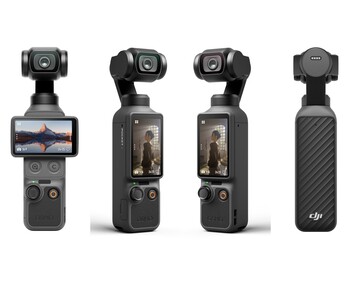 De DJI Osmo Pocket 4 heeft nieuwe knoppen voor zoom en aangepaste bediening.