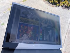 Buiten onder zonlicht