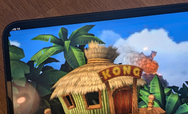 De Tensor G5 is extreem ondermaats en haalt hooguit 15 FPS bij een resolutie van 1x (Afbeelding Bron: Notebookcheck)