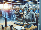 Generatieve AI is het witteboordenwerk al aan het veranderen (Afbeelding bron: Dall-E 3)