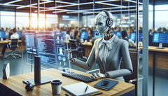 Generatieve AI is het witteboordenwerk al aan het veranderen (Afbeelding bron: Dall-E 3)